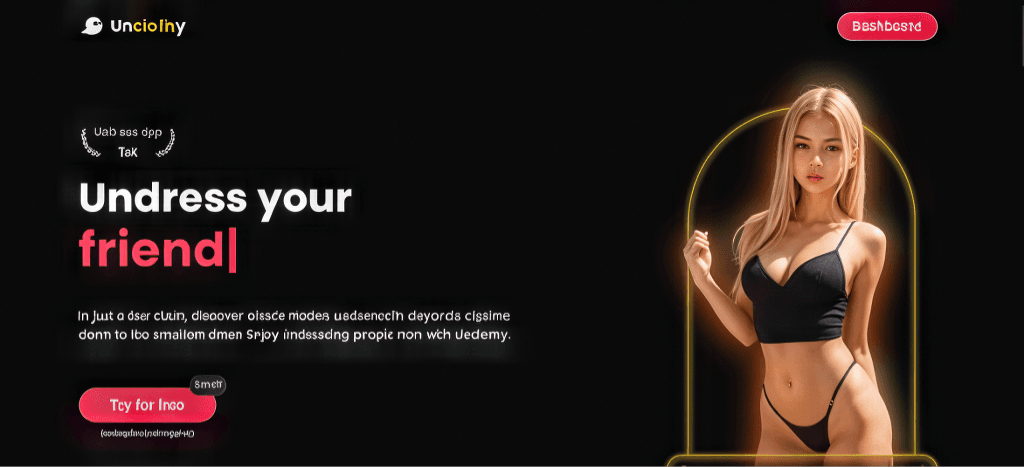 Unclothy landing page